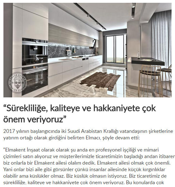 “Sürekliliğe, kaliteye ve hakkaniyete çok önem veriyoruz”
